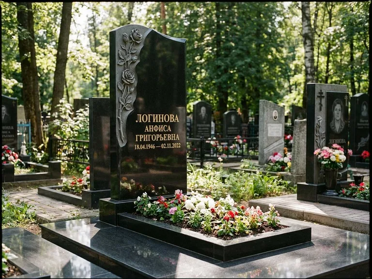 Памятник с барельефом — выполненная работа 10 в Уфе
