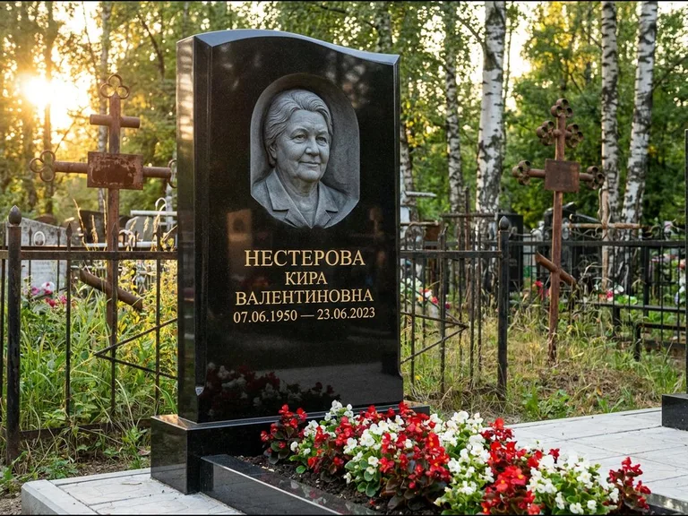 Памятник с барельефом — выполненная работа 24 в Уфе