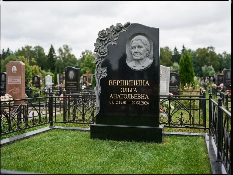 Памятник с барельефом — выполненная работа 39 в Уфе