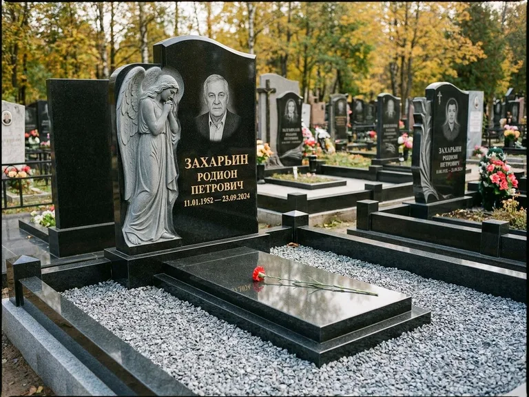 Памятник с барельефом — выполненная работа 44 в Уфе