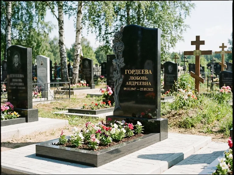 Памятник с барельефом — выполненная работа 4 в Уфе
