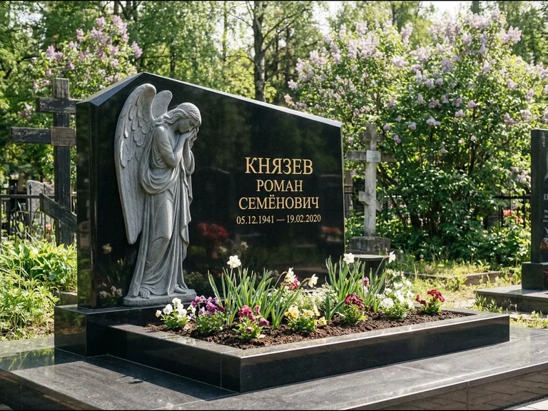 Памятник с барельефом — выполненная работа 9 в Уфе