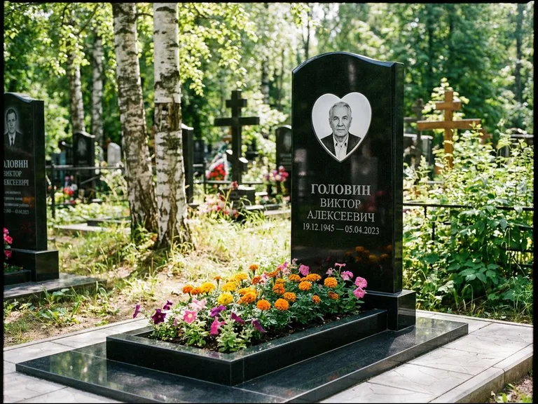 Овальный цветной портрет на керамике в Уфе
