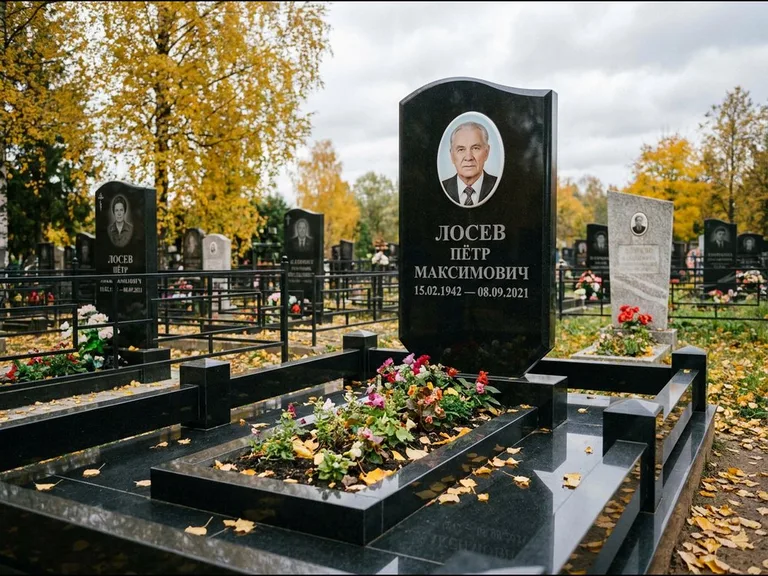 Керамический портрет — работа «Лосев» в Уфе