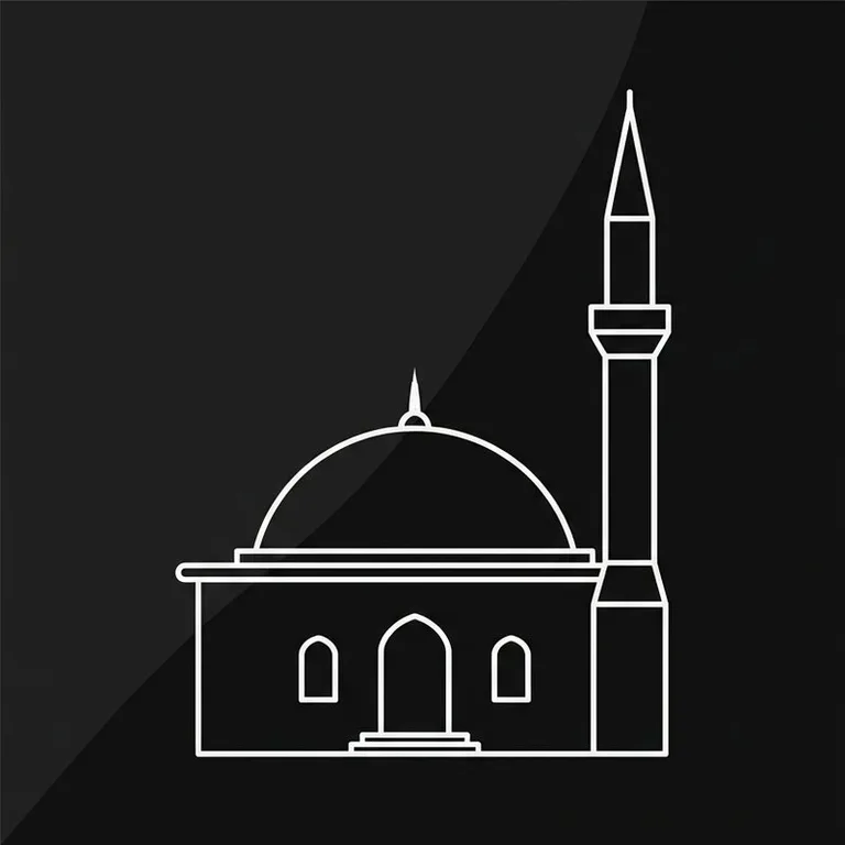 Эскиз: Одноминаретная — скромный силуэт сельской мечети в Уфе