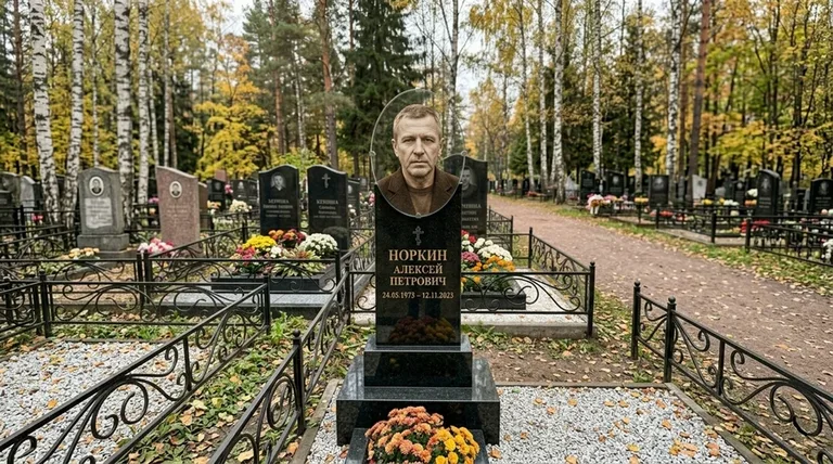 Портрет на стекле на вертикальной стеле в Уфе