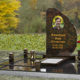 Памятник вертикальный гранитный - П123