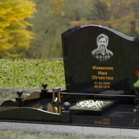 Вертикальный гранитный монумент П155 - П155