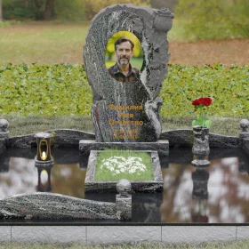 Памятник гранитный вертикальный без креста П159 - П159