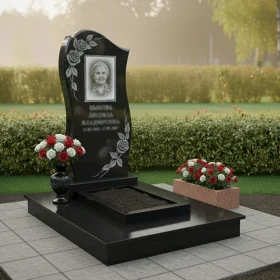 Гранитный светский мемориальный комплекс - ПН124