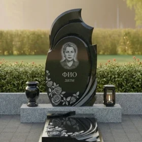 Гранитный вертикальный памятник для мемориального комплекса - ПН461