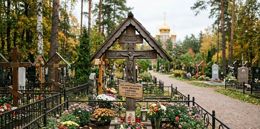 dubovyy-krest-s-kryshey-na-mogilu