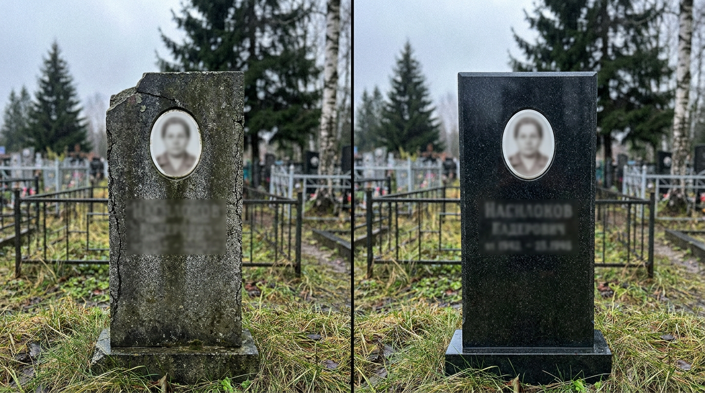 Реставрация памятника в Уфе — пример 3