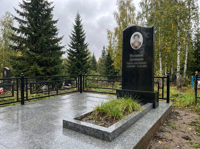 Установка памятника в Уфе — пример 4